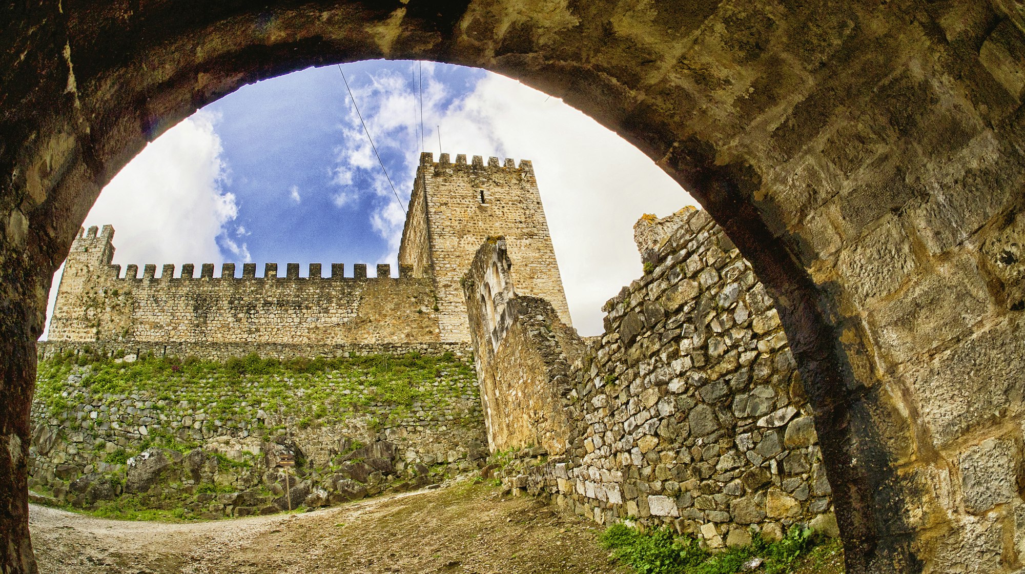 Castle, Leiria, Portugal