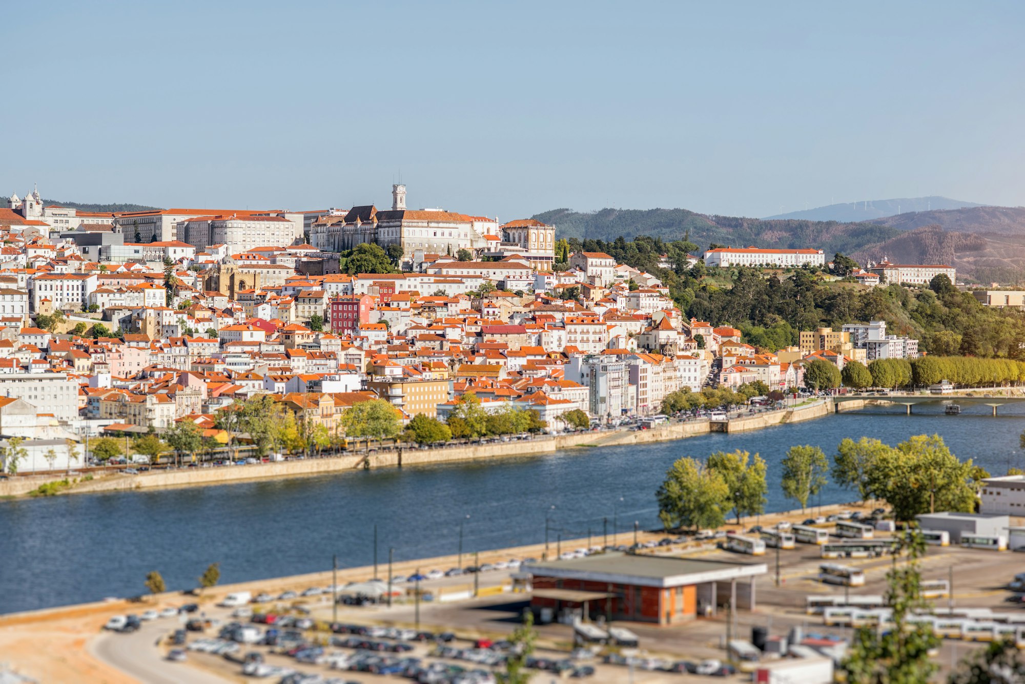 Coimbra city in Portugal